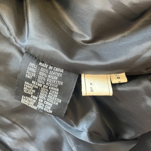 Vintage Global Identity G-III Suede Coat Blue and Burgundy Size 4X - Picture 15 of 16